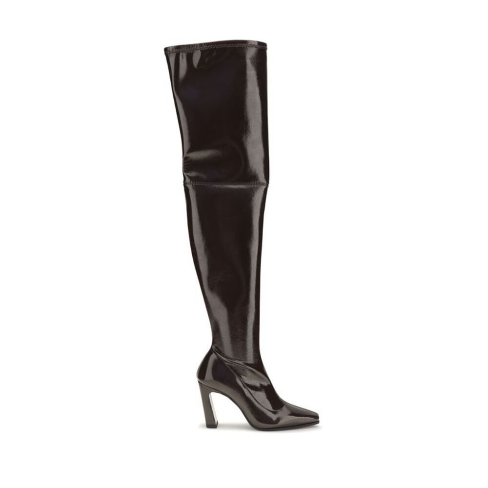 Stuart Weitzman Brown Rayon Over The Women's Knee